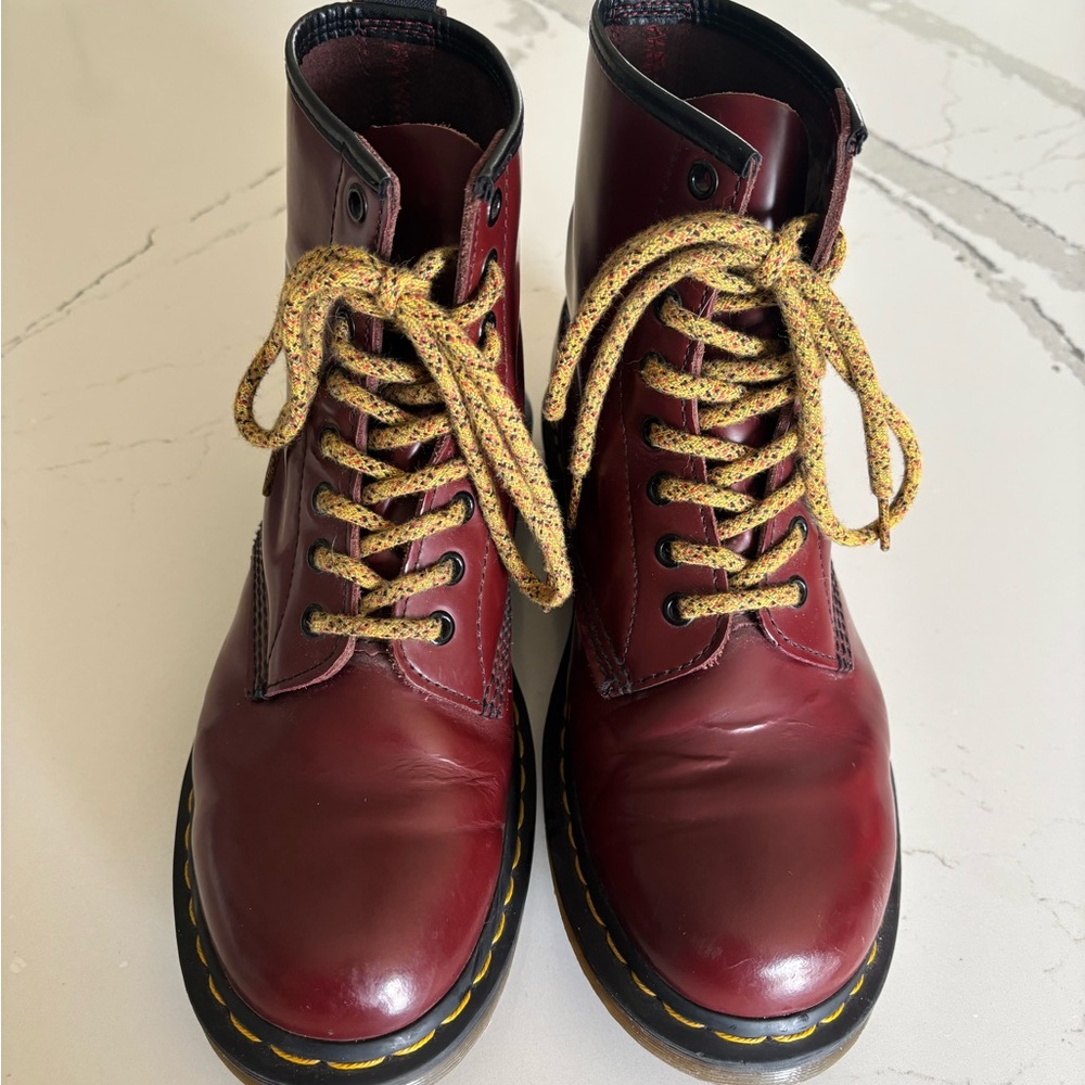 Dr. Martens Cherry Red Boots